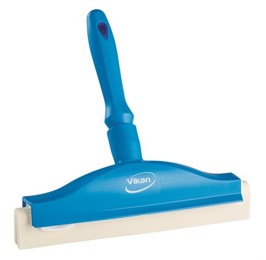 Vikan – Hygiene handtrekker – Blauw met Witte klikcassette – 250mm