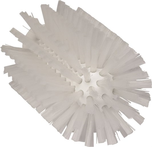 Vikan – Hygiene pijpenborstel – Medium vezels – Steelmodel – 155mm – Ø77mm – Wit