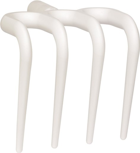 Vikan – Hygiene hark – Met steelaansluiting – 205mm – Wit