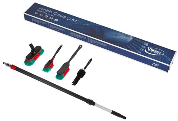 Vikan – Transport starter kit on/off ‘Automotive Met Gardena-aansluiting’ – 5-delig