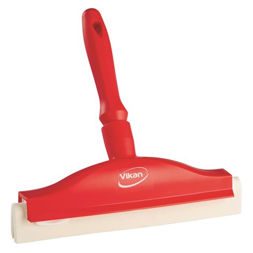Vikan – Hygiene handtrekker – Rood met Witte klikcassette – 250mm