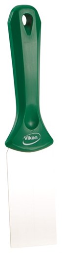 Vikan – Hygiene – Handschraper – Met RVS blad – Groen – Smal