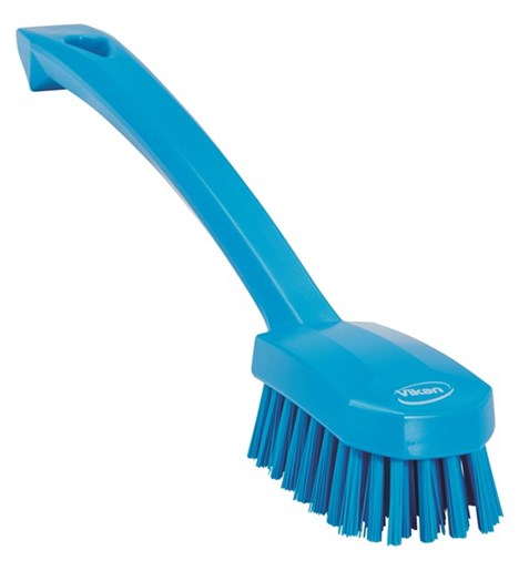Vikan – Hygiene – Afwasborstel – Universele – Medium vezels – Blauw