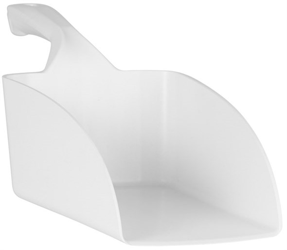 Vikan – Hygiene – Handschep – Metal & x-ray detecteerbaar – Recht – Polypropyleen – Wit – 2L