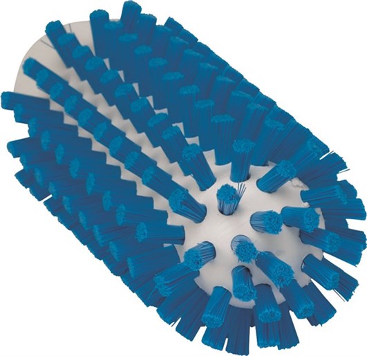 Vikan – Hygiene pijpenborstel – Harde vezels – Steelmodel – 140mm – Ø50mm – Blauw