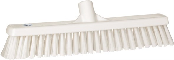 Vikan – Hygiene – Combiveger – Hard/Zachte vezels – 410mm – Wit