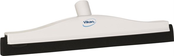 Vikan – Hygiene klassieke vloertrekker – Met vaste nek – Zwarte cassette – 400mm – Wit