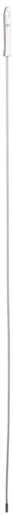 Vikan – Hygiene – Flexibele kabel – Met schroefdraad – Kunststof handvat – Nylon – Wit