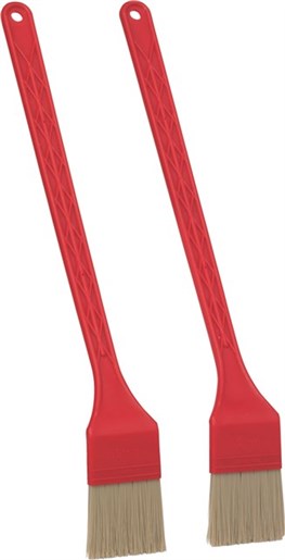 Vikan – Hygiene – Toastborstelset – Set van 2 stuks – Rood – Medium