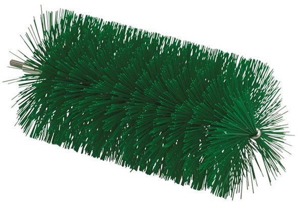Vikan – Hygiene – Pijpenborstel – Voor flexibele kabel – Medium vezels – Groen – 90mm