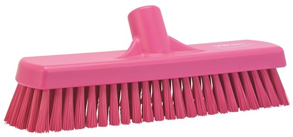 Vikan – Hygiene vloerschrobber – Hard – 305mm – Roze
