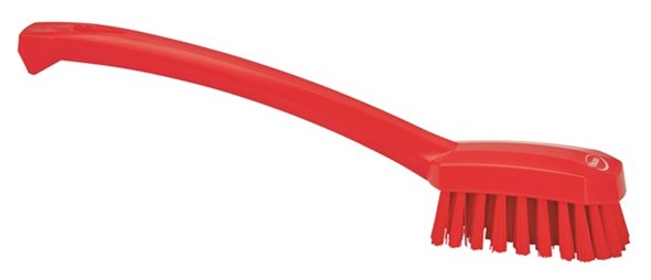 Vikan - Hygiene - Afwasborstel - Universele - Medium vezels - Rood - Afbeelding 4