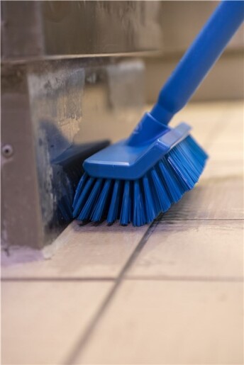 Vikan - Hygiene hoekschrobber - Medium - 265mm - Blauw - Afbeelding 6