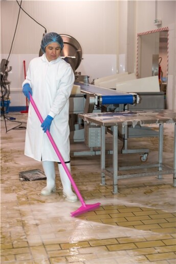 Vikan - Ultra Hygiene - Steel - Uit één stuk - Polypropyleen - Roze - 150cm - Afbeelding 14