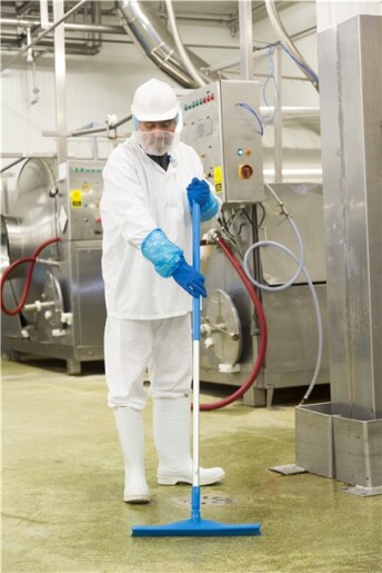 Vikan - Hygiene - Steel - Ergonomisch - Aluminium - Blauw -150cm - Afbeelding 5