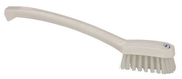 Vikan - Hygiene - Afwasborstel - Universele - Medium vezels - Wit - Afbeelding 3