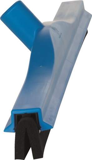 Vikan - Hygiene klassieke vloertrekker - Met vaste nek - Zwarte cassette - 600mm - Blauw - Afbeelding 3
