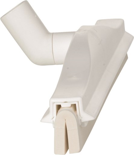Vikan - Hygiene klassieke vloertrekker - Met flexibele nek - Witte cassette - 400mm - Wit - Afbeelding 3