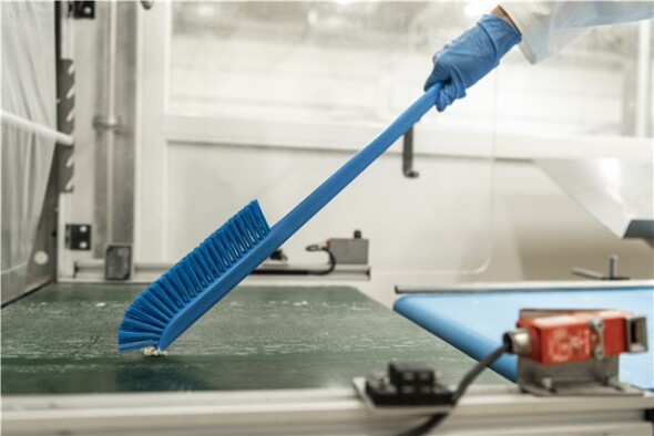 Vikan - Hygiene - Precisieborstel - Lange steel - Medium vezels - Rood - Afbeelding 14