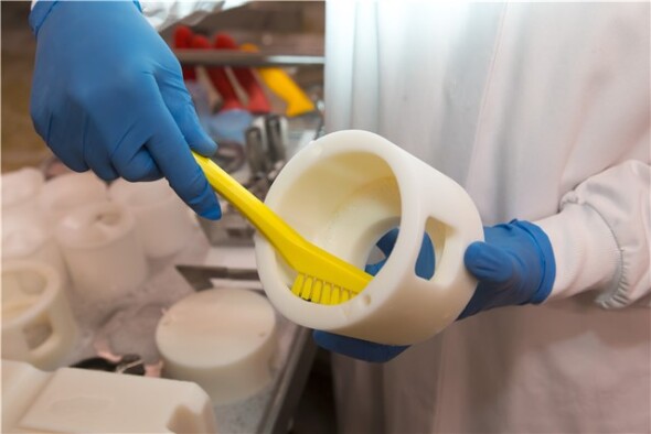 Vikan - Hygiene - Precisieborstel - Extra harde vezels - Geel - Afbeelding 6