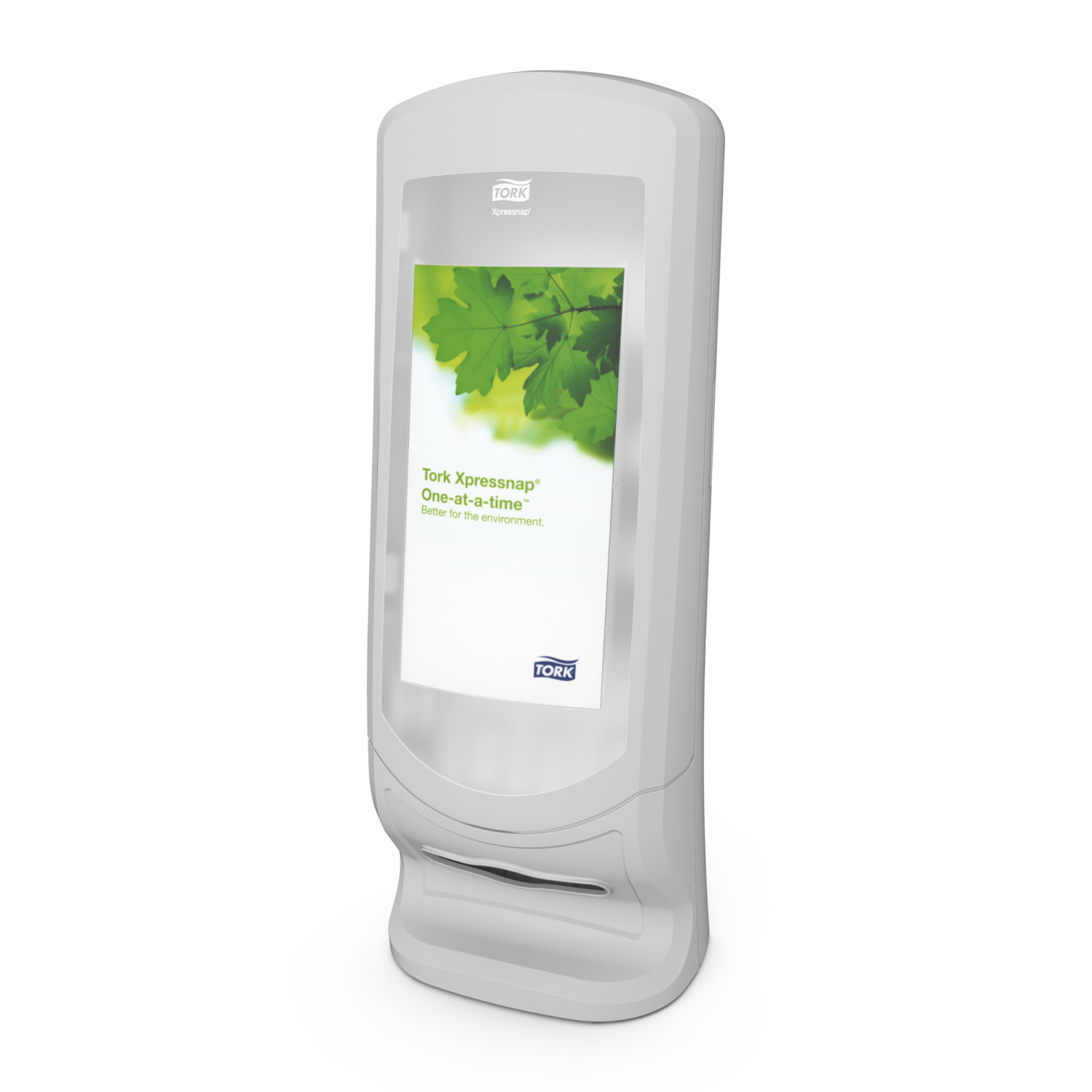 Tork Xpressnap – Stand servetdispenser – Grijs – Kunststof – Signature Line