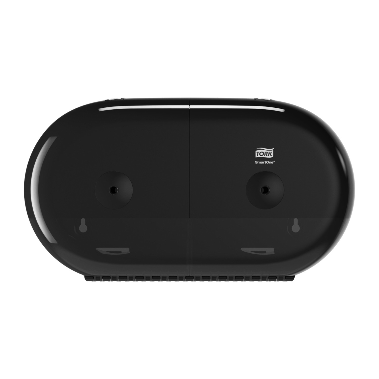 Tork SmartOne – Mini Twin Toiletpapier Dispenser – Kunststof – Elevation-Line – Zwart