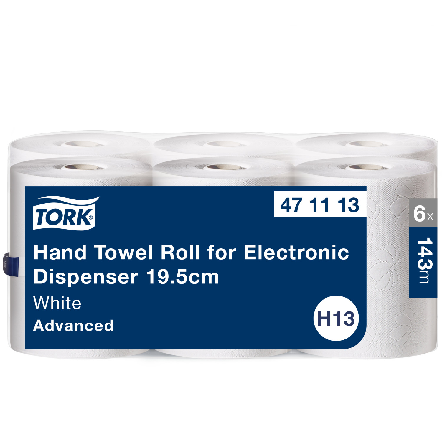 Tork Handdoekrol voor Elektronische Dispenser – Advanced – 19,5cm – 2-laags – Wit