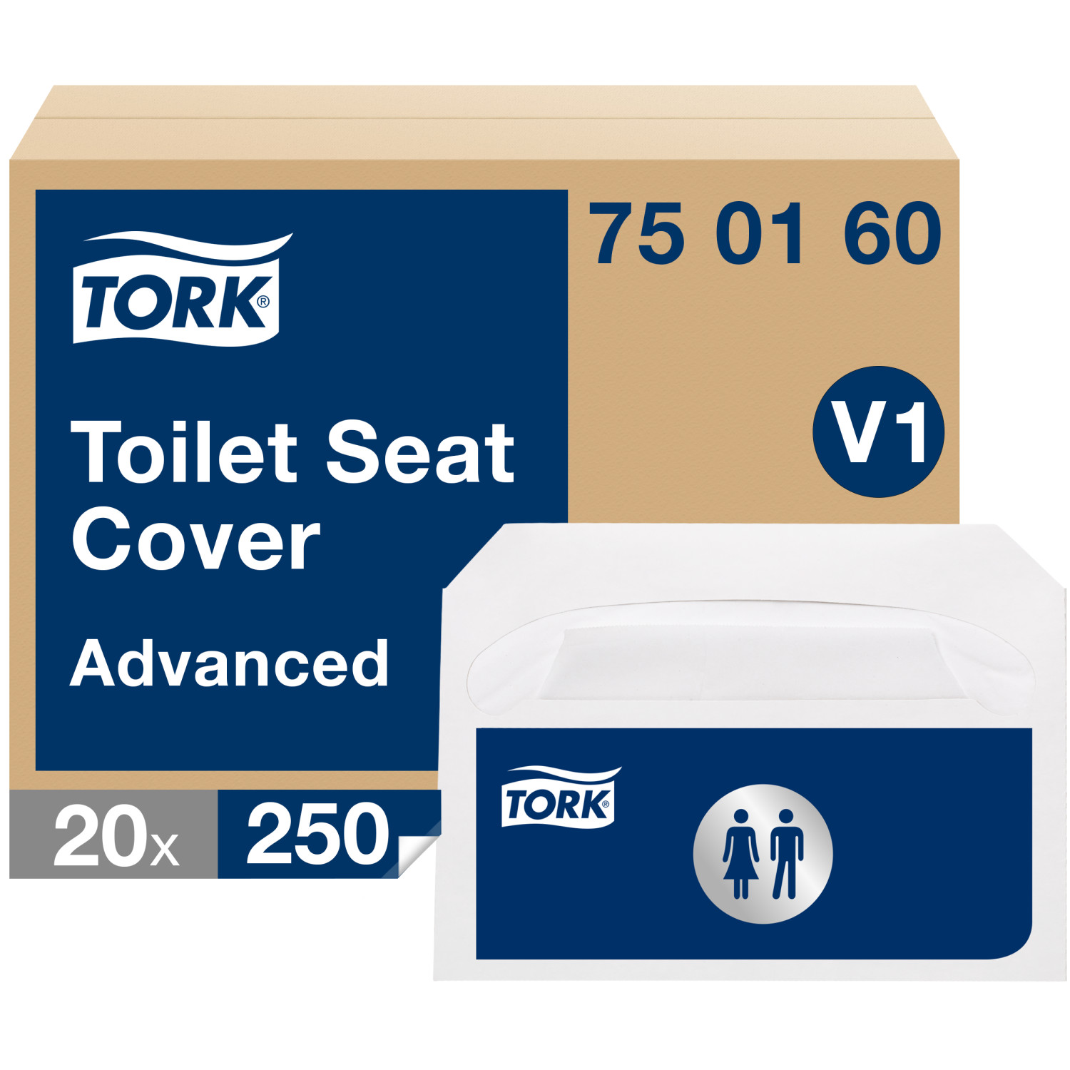 Tork Toiletbril Afdekhoes – Wit