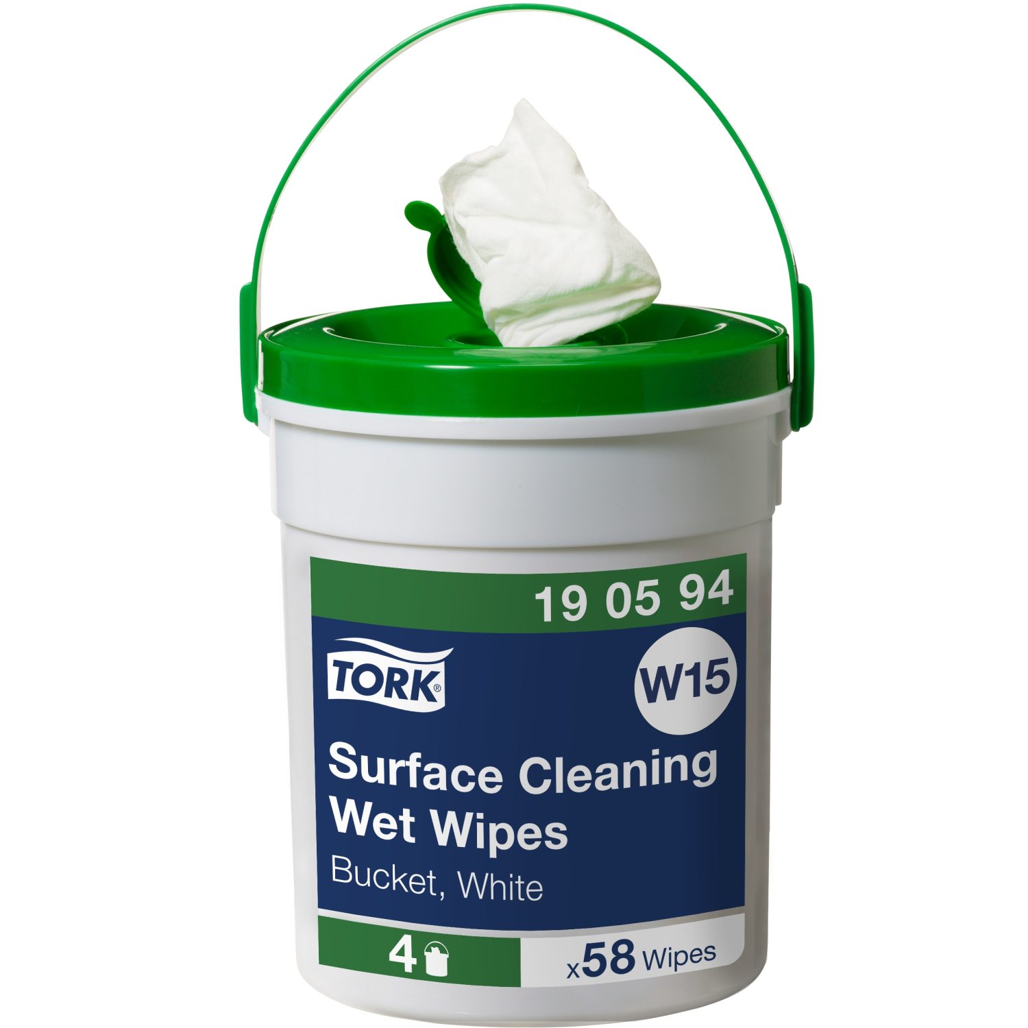 Tork Surface Cleaning – Vochtige Doeken – 1-laags – Wit