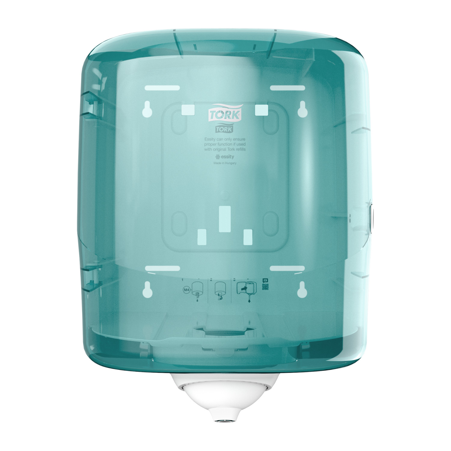 Tork Reflex – Vel-Voor-Vel – Centerfeed – Dispenser – turquoise – Kunststof – Performance-Line