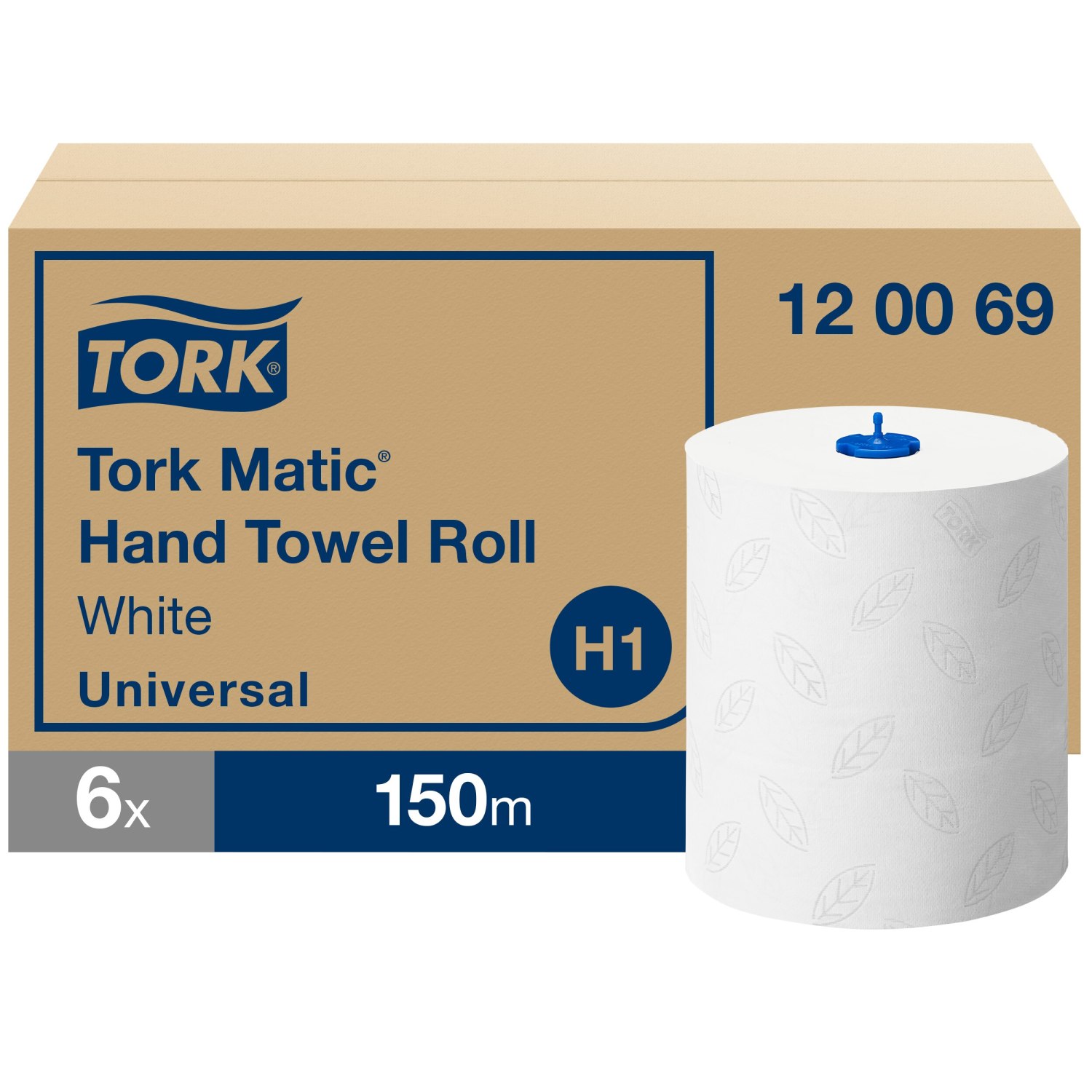 Tork Universal – Handdoekrol – 2-laags – Wit