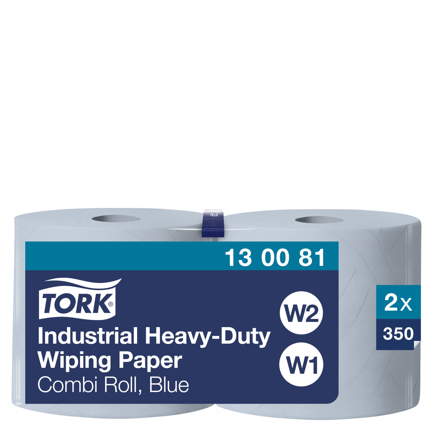 Tork Industrial Heavy-Duty – Combi Rol – Poetspapier – 3 laags – Blauw