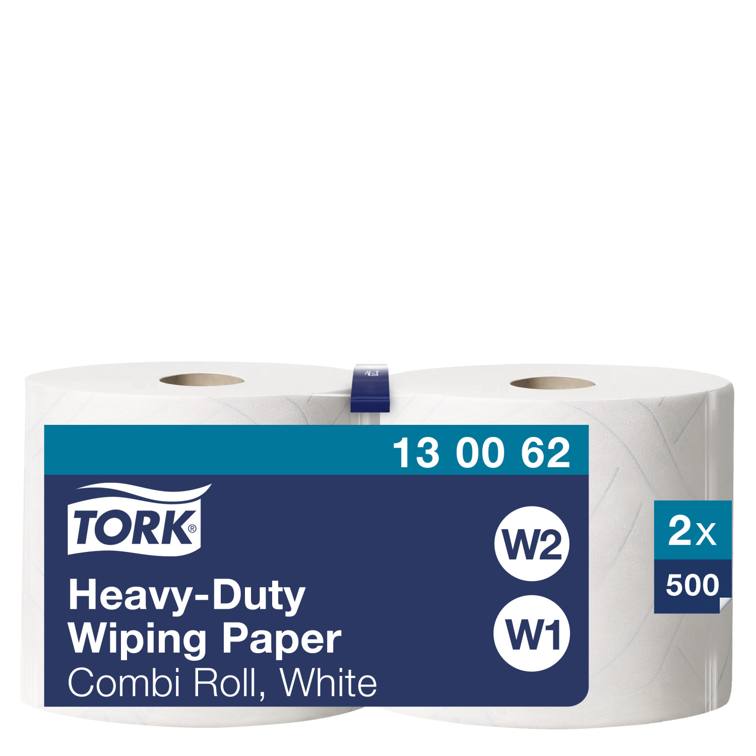 Tork Heavy-Duty – Combi Rol – Poetspapier – 2-laags – Wit