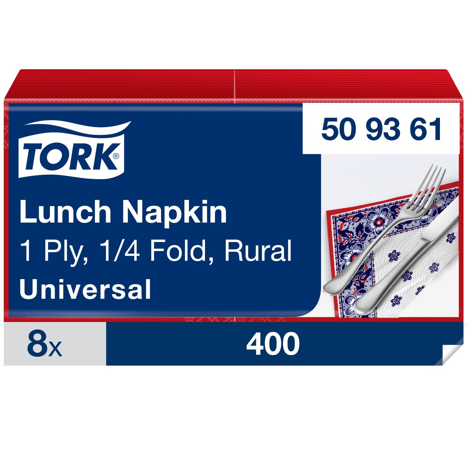 Tork Lunchservet – Rural – 1-laags – Decor