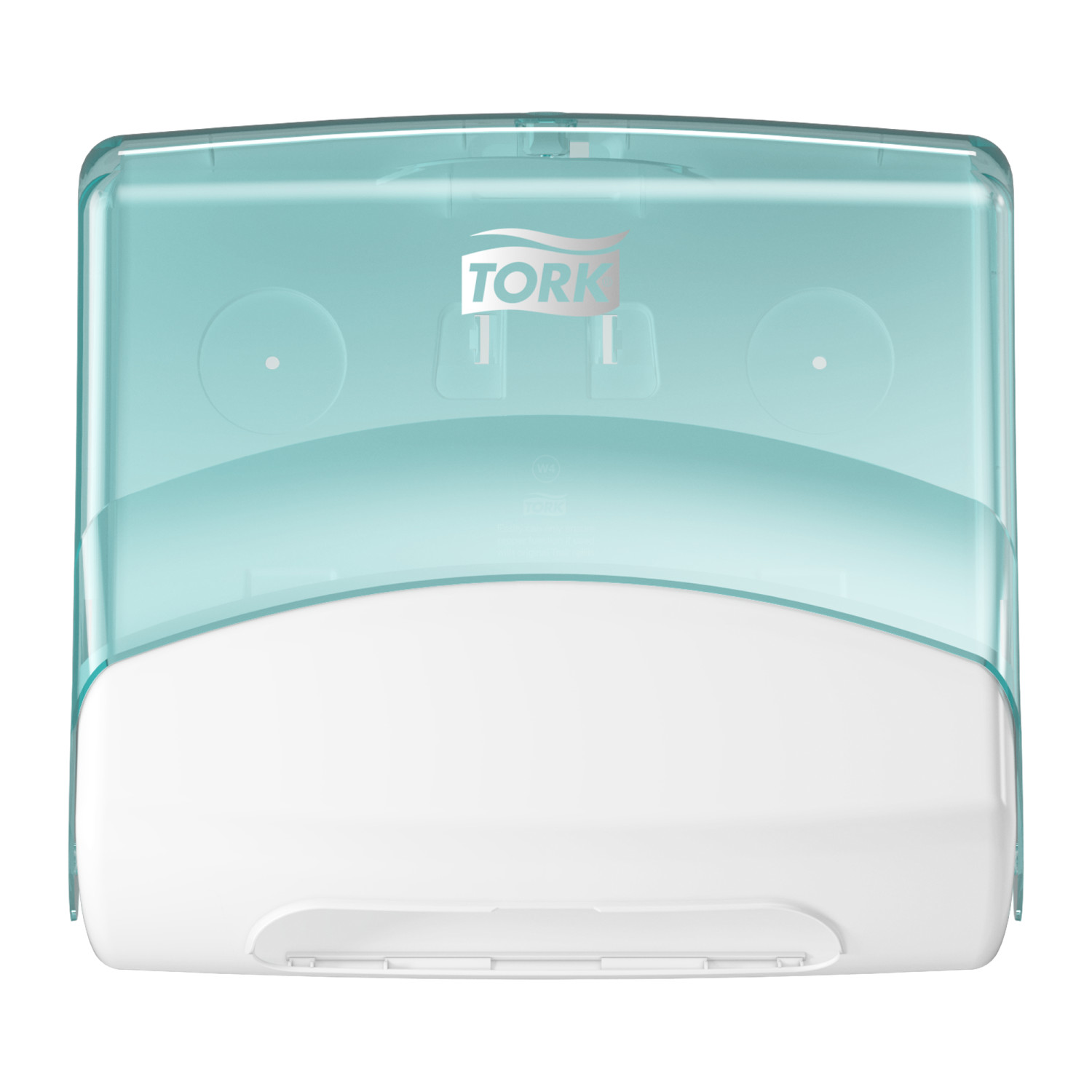 Tork Reinigingsdoek Dispenser – Metaal/Kunststof – Performance-Line – Gevouwen – Wit/Turquoise