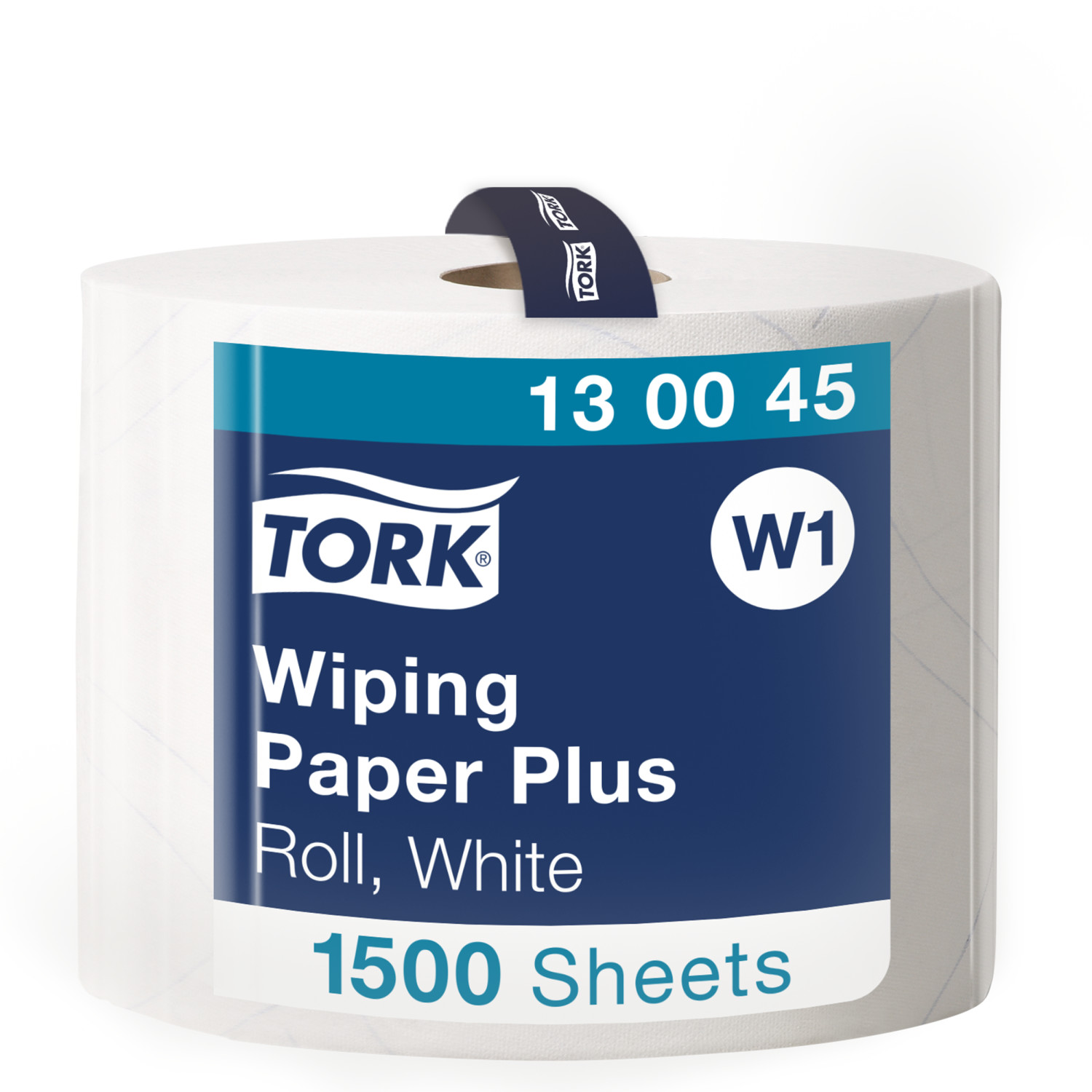 Tork Wiping Plus – Rol – Poetspapier – 2-laags – Wit