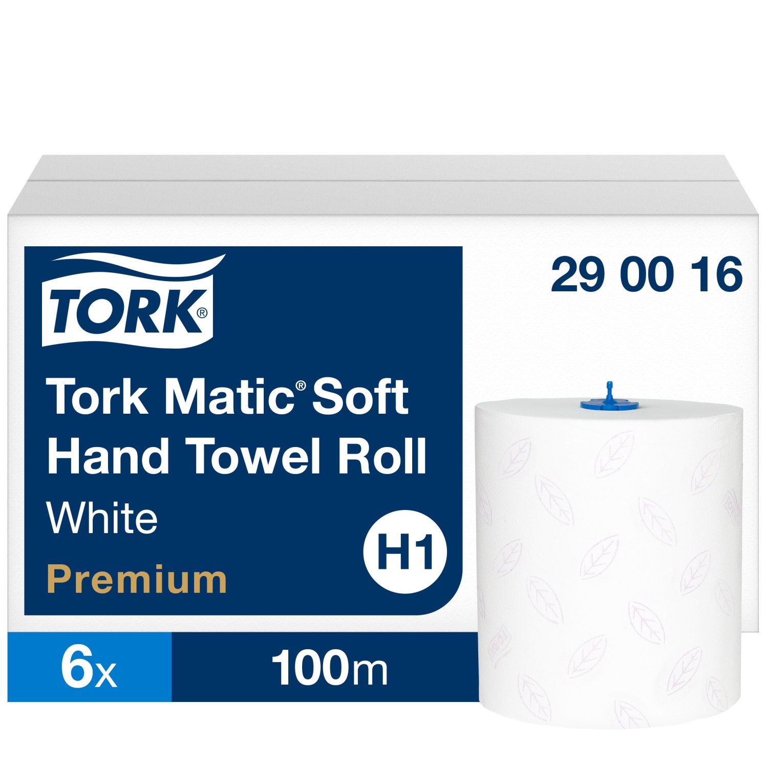 Tork Matic – Handdoekrol – Premium – Wit – 2-laags – Zacht