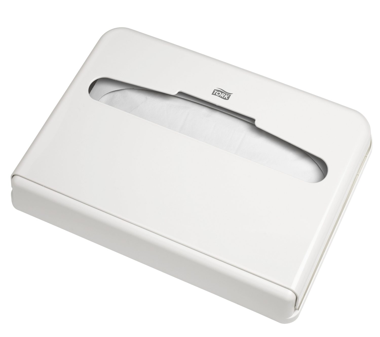 Tork Toiletbril Afdekhoes Dispenser – Wit – Kunststof