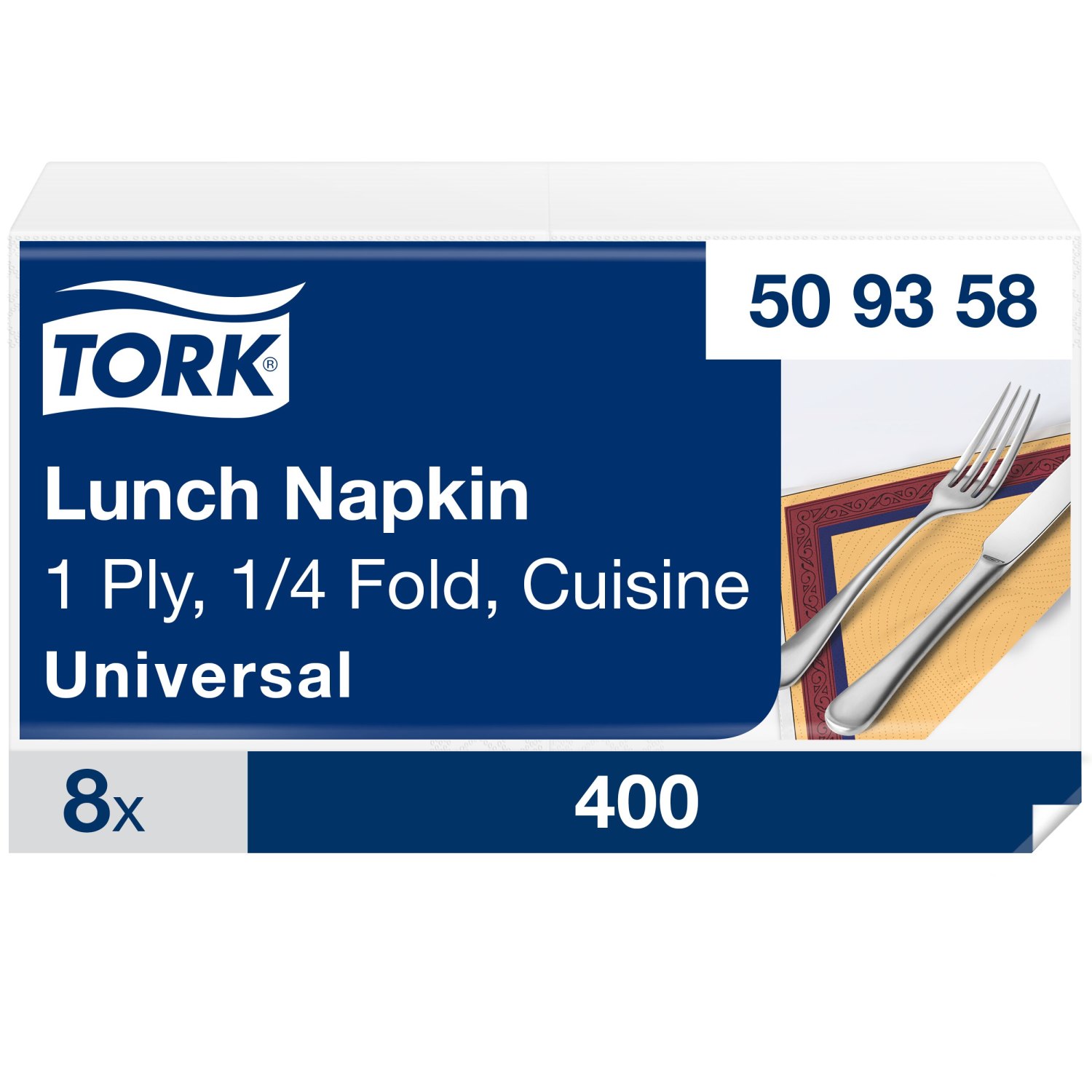Tork Lunchservet – Cuisine – 1-laags – Decor