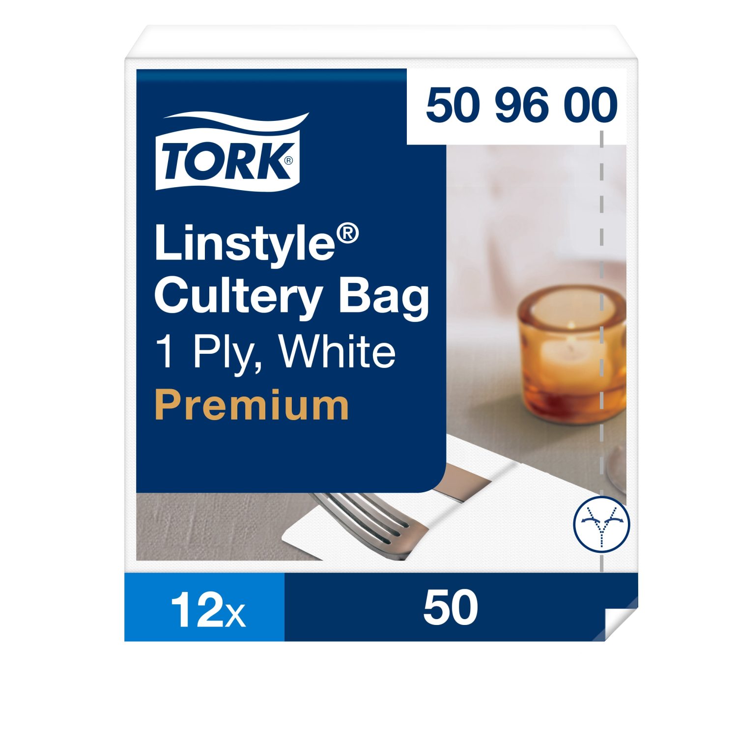 Tork LinStyle – Pochette – Premium – 1-laags – Wit