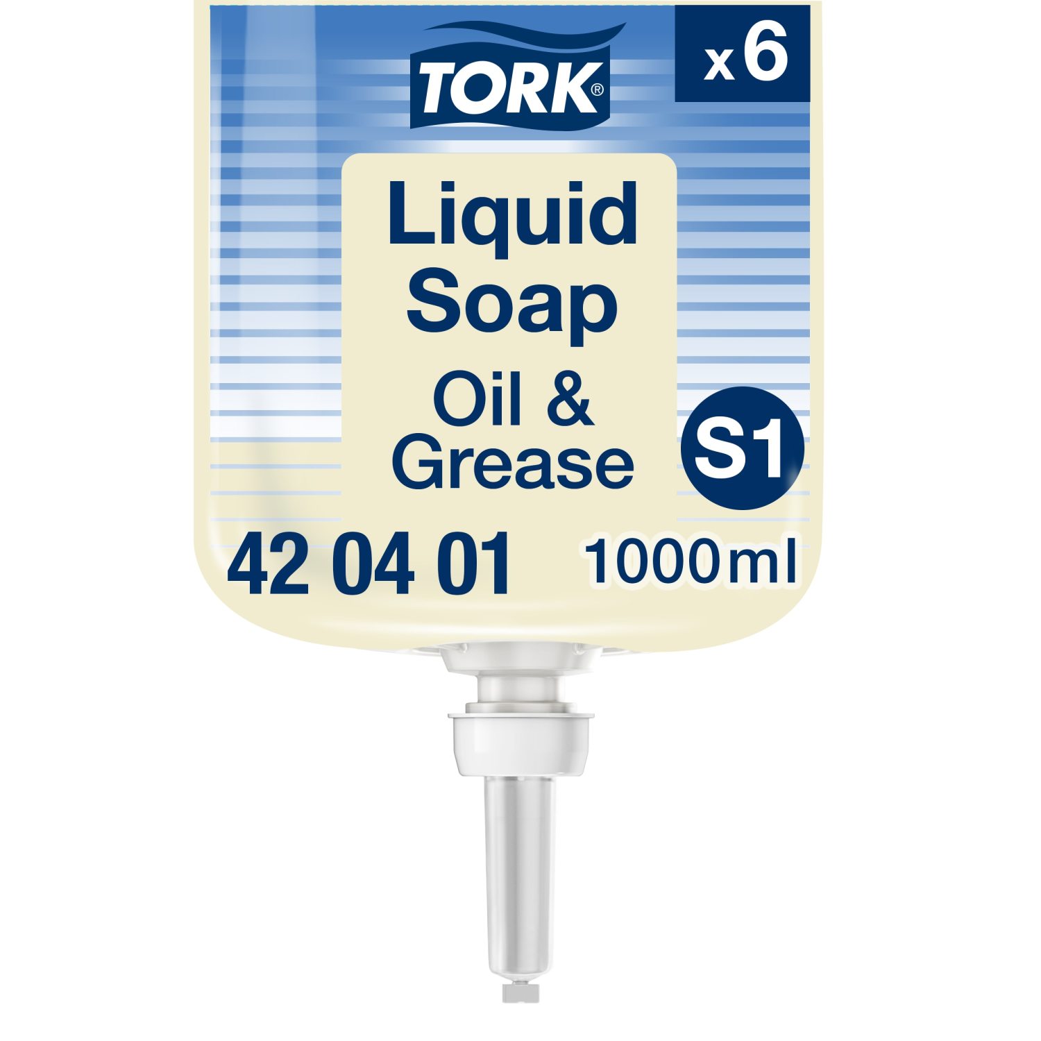 Tork Olie en Vet Vloeibare Zeep – Transparant – Ongeparfumeerd