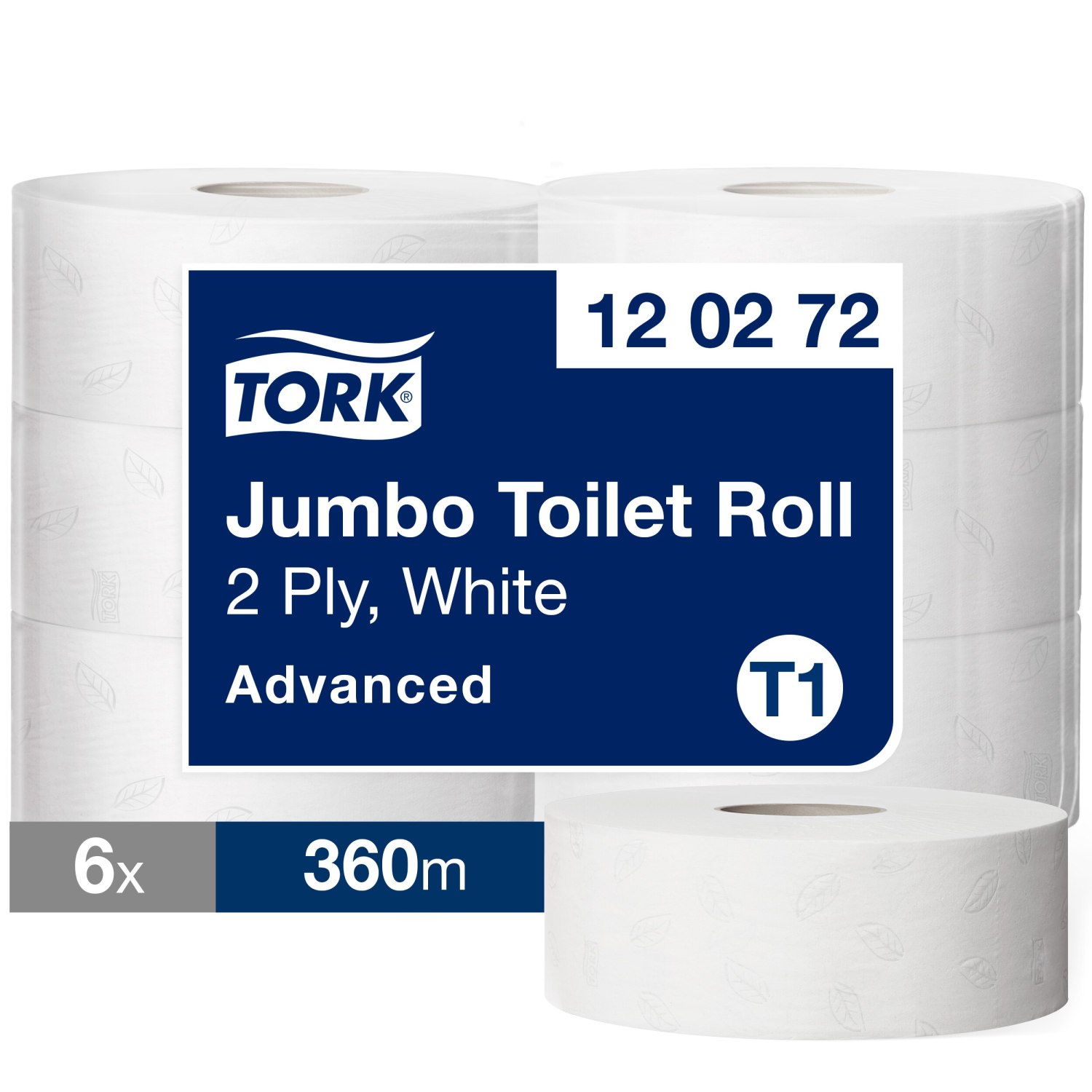 Tork Jumbo – Toiletpapier – Advanced – 2-laags -Wit