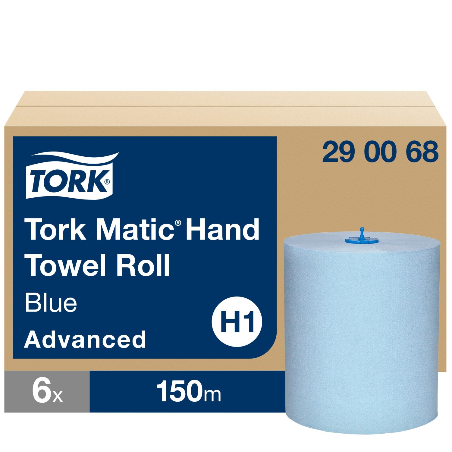 Tork Matic – Handdoekrol – Advanced – Blauw – 2-laags