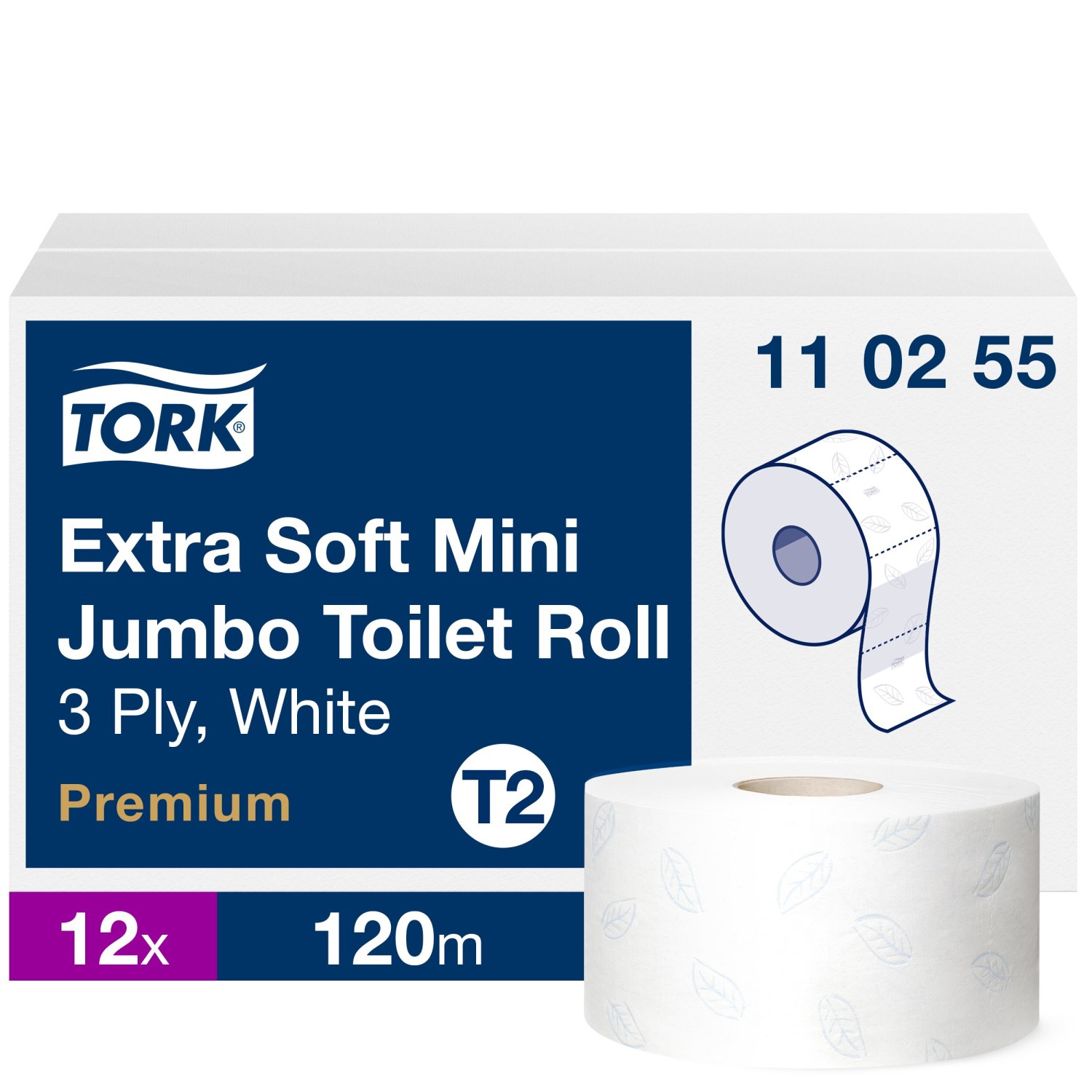 Tork Mini Jumbo – Toiletpapier – Premium – 3-laags