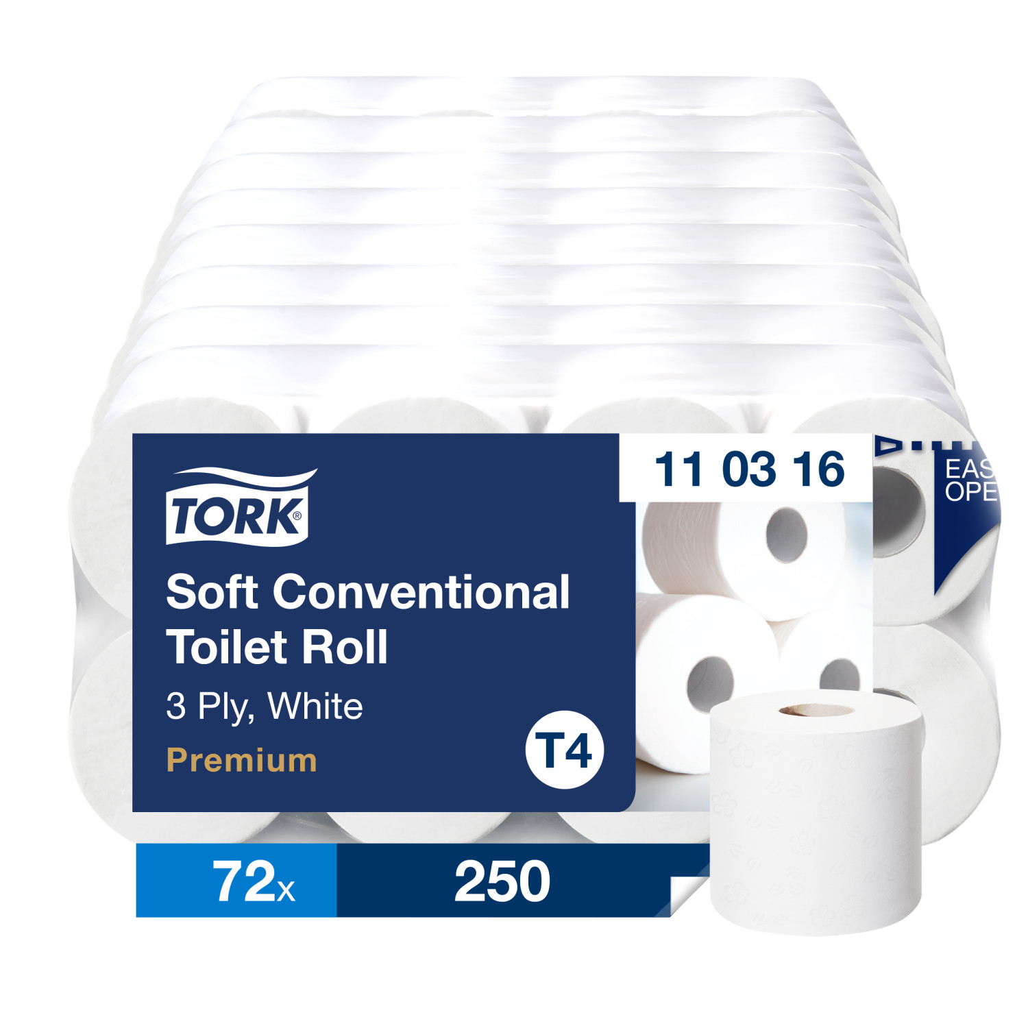 Tork Toiletpapier – Premium – 3-laags – Zacht – Traditioneel