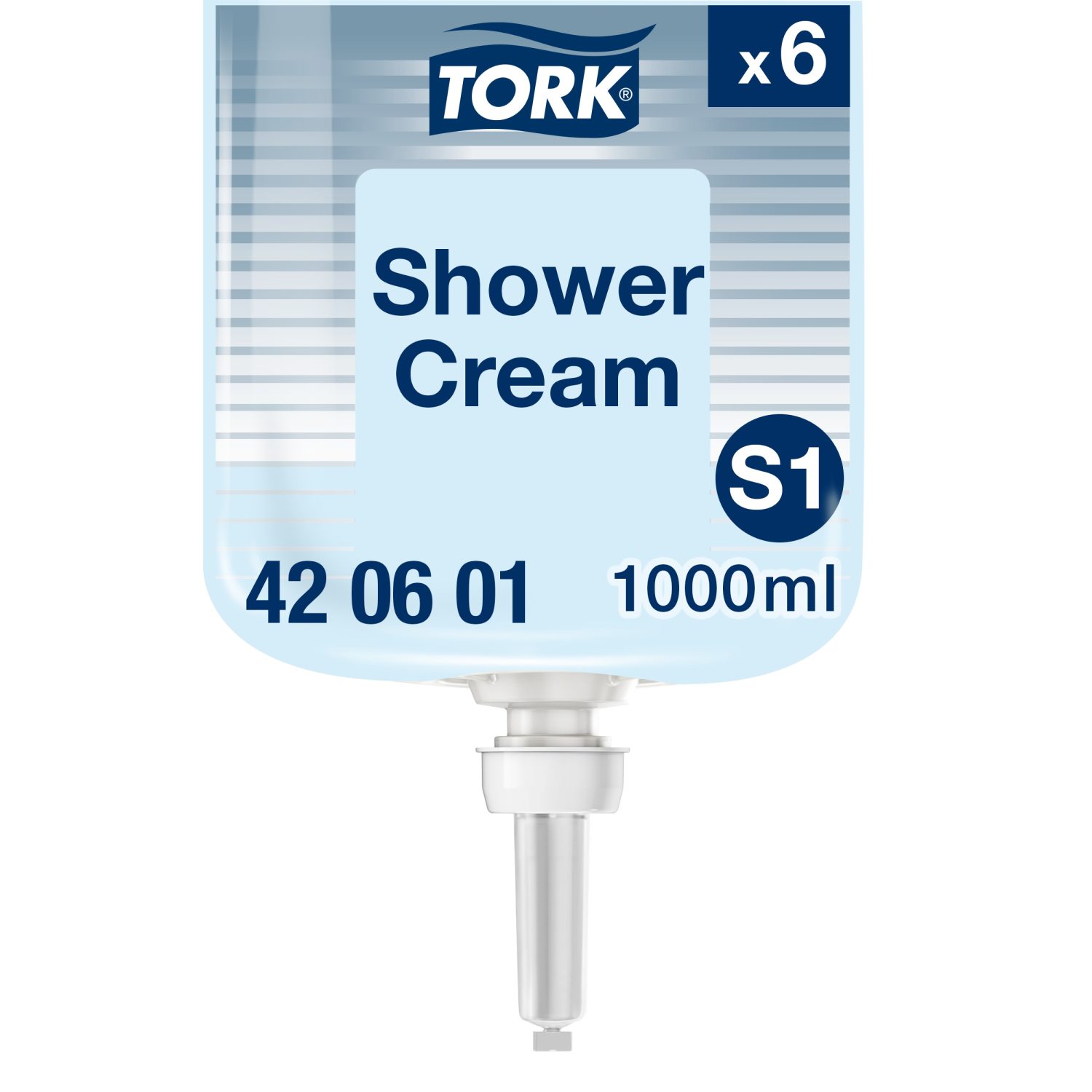 Tork Hair &amp;amp; Body Vloeibare Zeep – Lichtblauw – Geparfumeerd