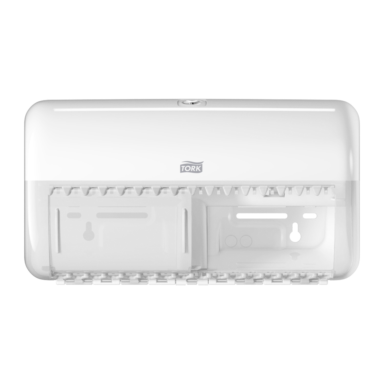 Tork Traditioneel Toiletpapier Dispenser – Kunststof – Elevation-Line – Wit