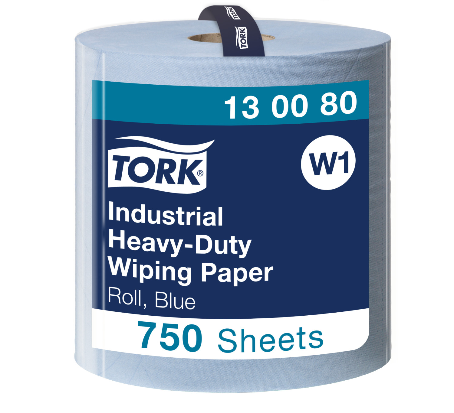 Tork Industrial Heavy-Duty – Rol – Poetspapier – 3 laags – Blauw