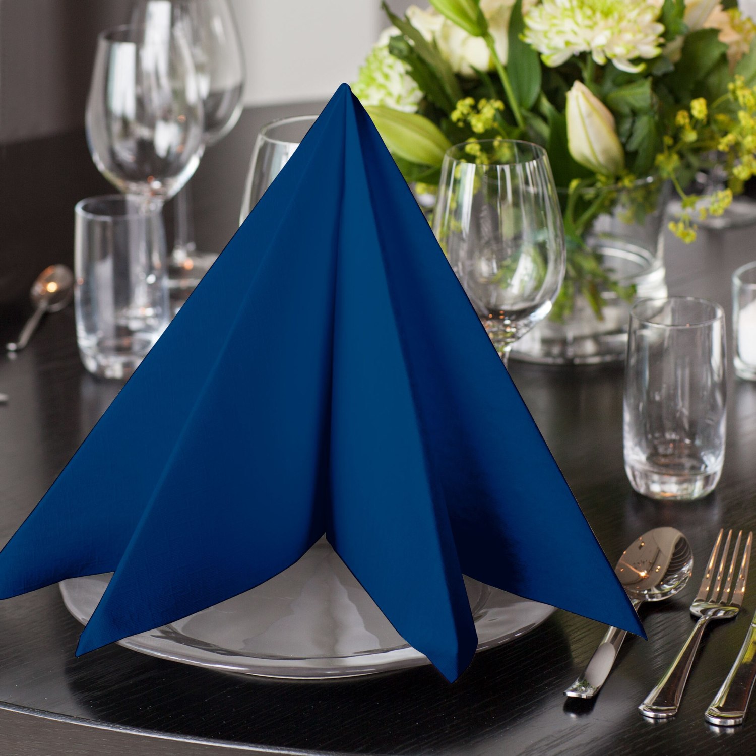 Tork LinStyle - Dinnerservet - Premium - 1-laags - Donkerblauw - Afbeelding 8