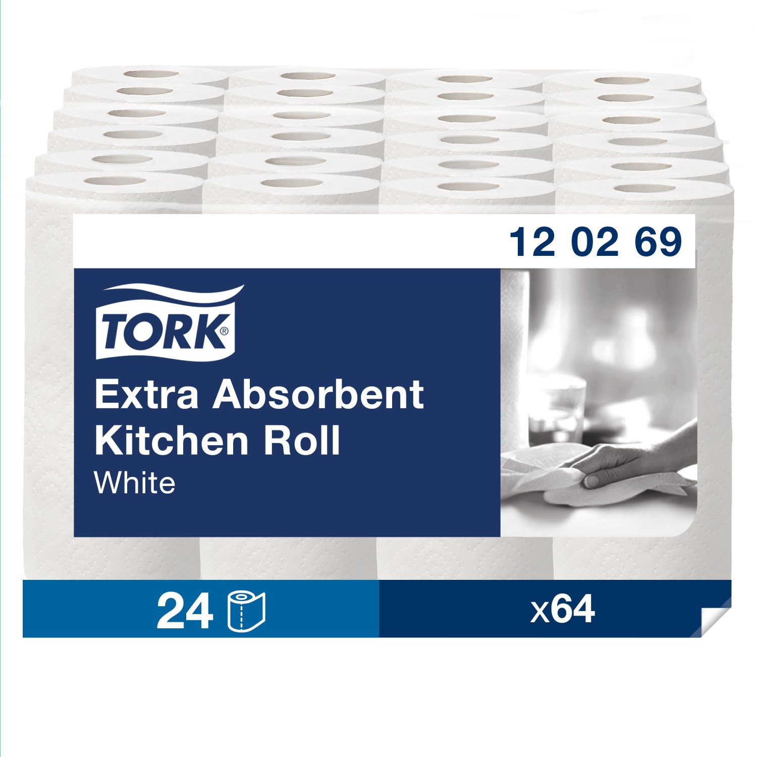 Tork Keukenrol – Premium – 2-laags -Wit